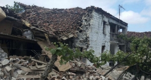 Τραυματίες και ζημιές <br> σε 100 σπίτια <br> από τον σεισμό