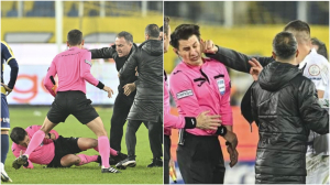 ''Λουκέτο'' στο Τουρκικό  πρωτάθλημα ποδοσφαίρου  μετά τη μπουνιά
